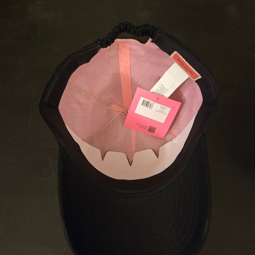 Kate Spade Embroidered Twill Baseball Cap NWT - Picture 5 of 7